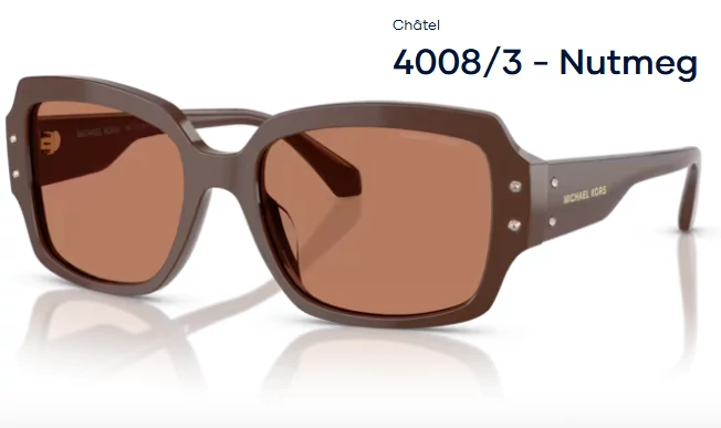 Michael Kors MK2233B CHÂTEL 4008/3 - Nutmeg NAPSZEMÜVEG