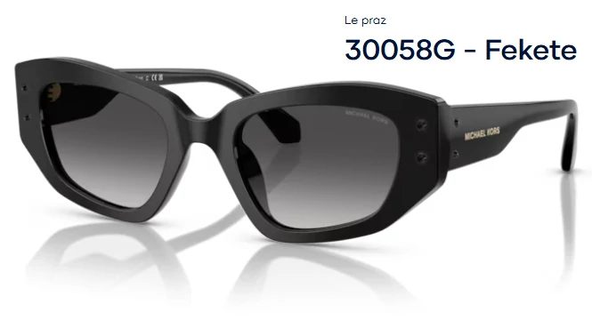 Michael Kors LE PRAZ MK2234B 30058G - Fekete NAPSZEMÜVEG