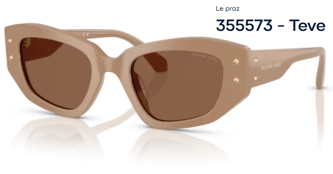 Michael Kors LE PRAZ MK2234B 355573 - Teve NAPSZEMÜVEG