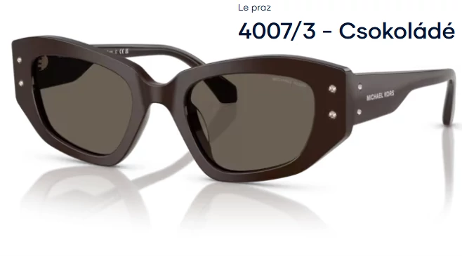 Michael Kors LE PRAZ MK2234B 4007/3 - Csokoládé NAPSZEMÜVEG