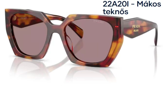 PRADA PR15WS 22A20I - Mákos teknős NAPSZEMÜVEG 