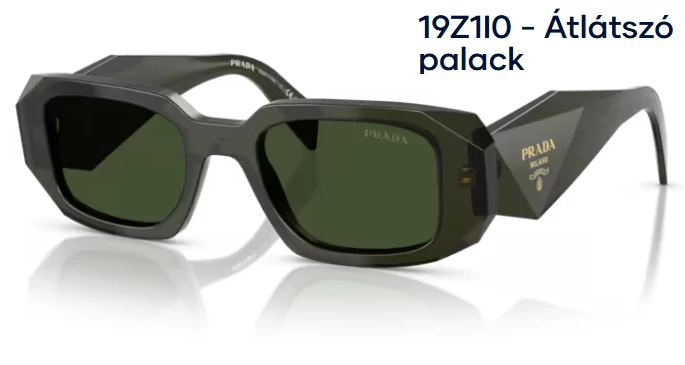 PRADA PR17WS 19Z1I0 - Átlátszó palack NAPSZEMÜVEG 