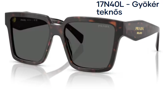 PRADA PR24ZS 17N40L - Gyökér teknős NAPSZEMÜVEG 