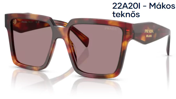 PRADA PR24ZS 22A20I - Mákos teknős NAPSZEMÜVEG 
