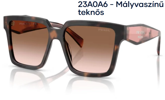 PRADA PR24ZS 23A0A6 - Mályvaszínű teknős NAPSZEMÜVEG 