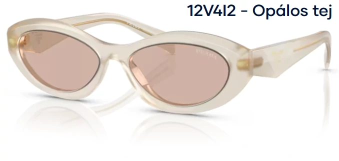 PRADA PR26ZS 12V4I2 - Opálos tej NAPSZEMÜVEG 