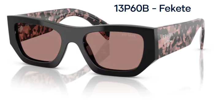 PRADA PR A01S 13P60B - Fekete NAPSZEMÜVEG 