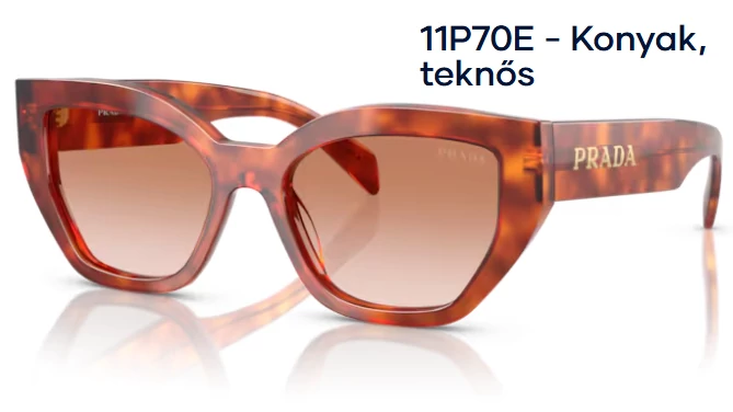 PRADA PR A09S 11P70E - Konyak, teknős NAPSZEMÜVEG 