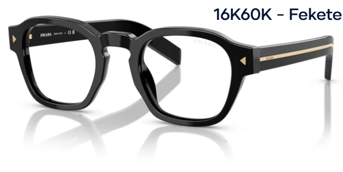 PRADA PR A16S 16K60K - Fekete NAPSZEMÜVEG 