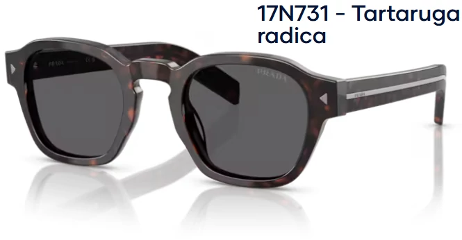 PRADA PR A16S 17N731 - Tartaruga radica NAPSZEMÜVEG 
