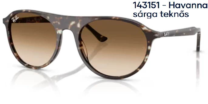 RAY-BAN RB2215 143151 - Havanna sárga teknős napszemüveg