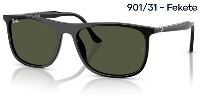 RAY-BAN RB2216 901/31 - Fekete napszemüveg