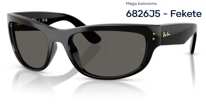 RAY-BAN RB2289 MEGA BALORAMA 6826J5 - Fekete napszemüveg