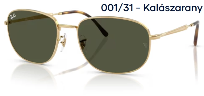 Ray-Ban RB3754 001/31 - Kalászarany napszemüveg