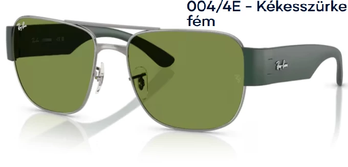 Ray-Ban RB3756 004/4E - Kékesszürke fém napszemüveg