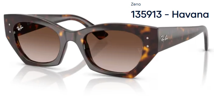 RAY-BAN RB4430 ZENA 135913 - Havana NAPSZEMÜVEG
