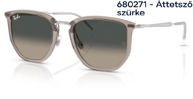 RAY-BAN RB4451 680271 - Áttetsző szürke napszemüveg
