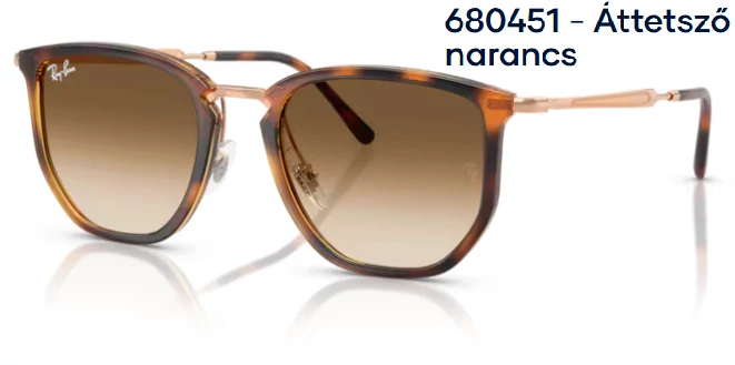RAY-BAN RB4451 680451 - Áttetsző narancs napszemüveg