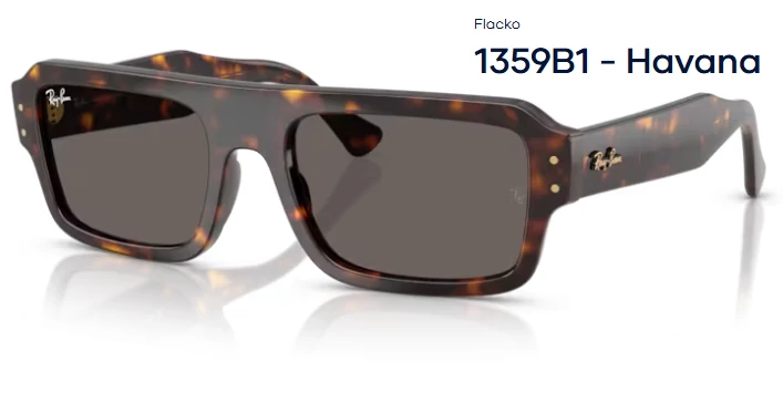 RAY-BAN RB4454 FLACKO 1359B1 - Havana NAPSZEMÜVEG