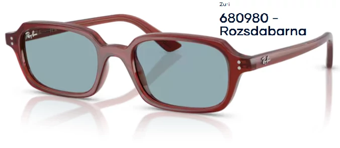 RAY-BAN RB4453 ZURI 680980 - Rozsdabarna napszemüveg
