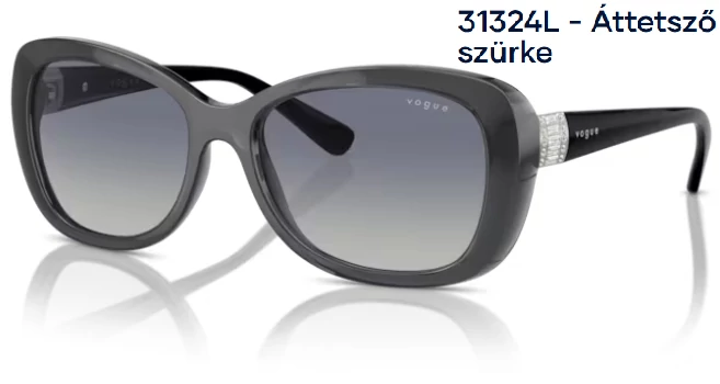 VOGUE VO2943SB 31324L - Áttetsző szürke NAPSZEMÜVEG