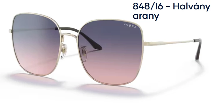 VOGUE VO4237SD 848/I6 - Halvány arany napszemüveg
