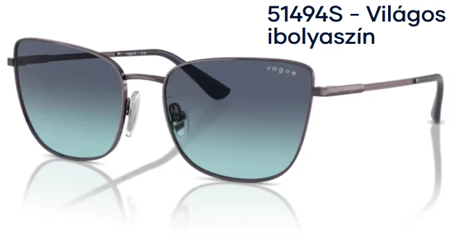 VOGUE VO4308S 51494S - Világos ibolyaszín NAPSZEMÜVEG