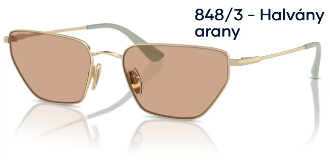 VOGUE VO4316S 848/3 - Halvány arany napszemüveg