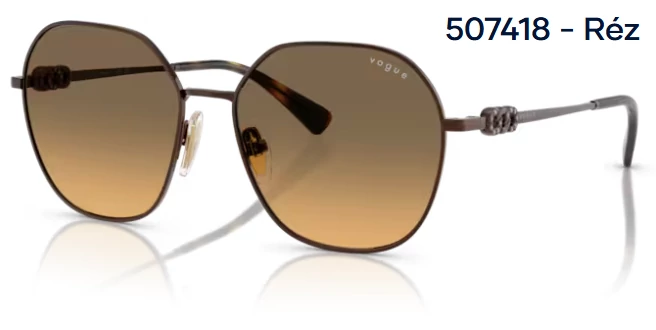 VOGUE VO4318SB 507418 - Réz NAPSZEMÜVEG