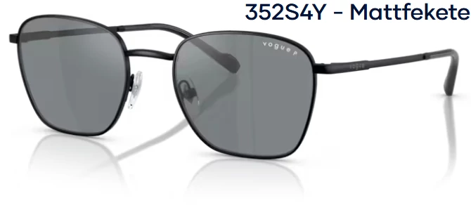 VOGUE VO4322S 352S4Y - Mattfekete NAPSZEMÜVEG