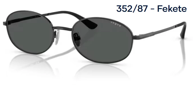 VOGUE VO4323S 352/87 - Fekete NAPSZEMÜVEG
