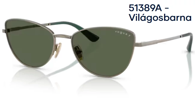 VOGUE VO4324S 51389A - Világosbarna NAPSZEMÜVEG