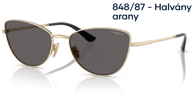 VOGUE VO4324S 848/87 - Halvány arany NAPSZEMÜVEG