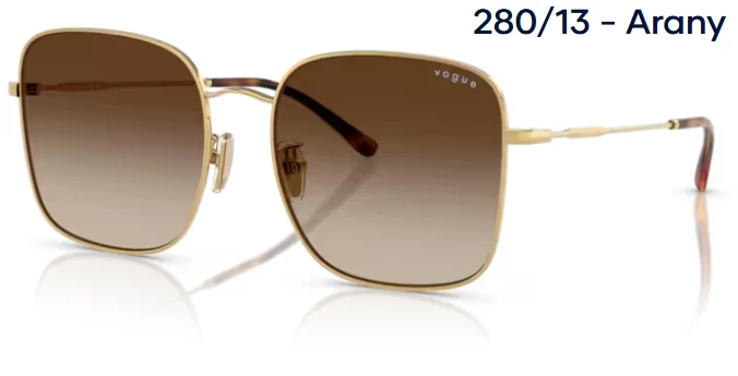 VOGUE VO4327SD 280/13 - Arany NAPSZEMÜVEG