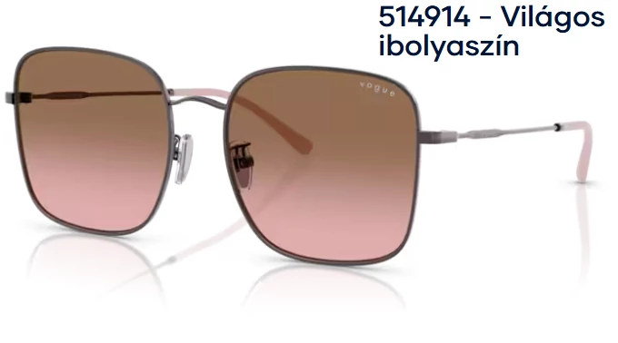 VOGUE VO4327SD 514914 - Világos ibolyaszín NAPSZEMÜVEG