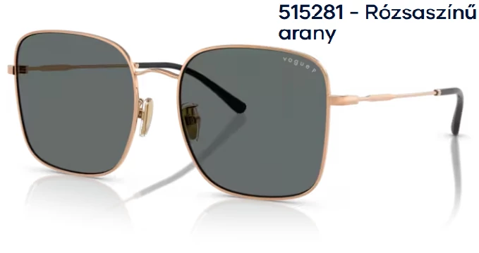 VOGUE VO4327SD 515281 - Rózsaszínű arany NAPSZEMÜVEG