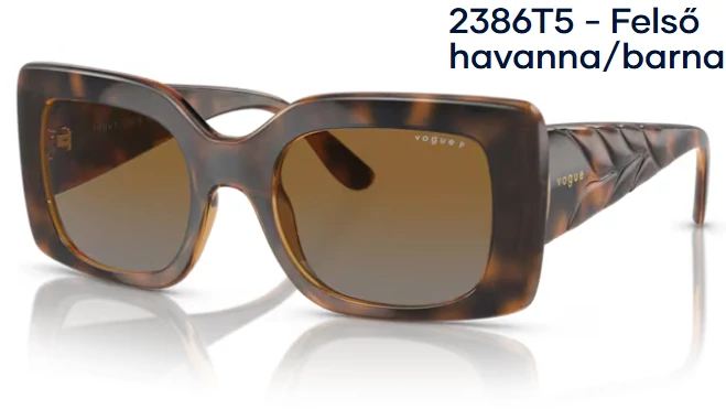 VOGUE VO5481S 2386T5 - Felső havanna/barna NAPSZEMÜVEG