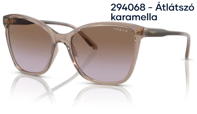 VOGUE VO5520S 294068 - Átlátszó karamella NAPSZEMÜVEG