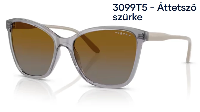VOGUE VO5520S 3099T5 - Áttetsző szürke NAPSZEMÜVEG