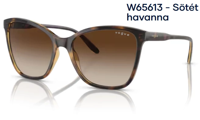 VOGUE VO5520S W65613 - Sötét havanna NAPSZEMÜVEG