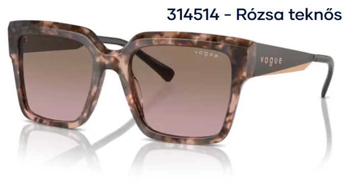 VOGUE VO5553S 314514 - Rózsa teknős NAPSZEMÜVEG