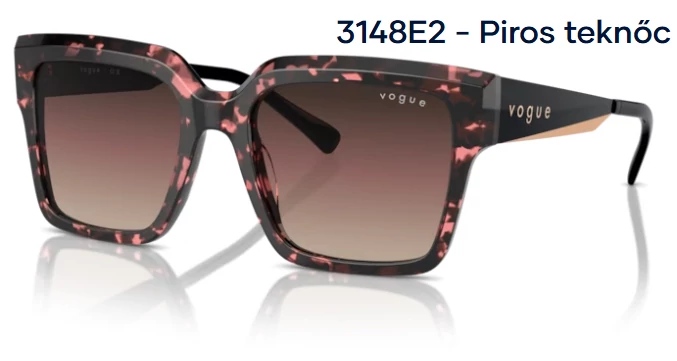 VOGUE VO5553S 3148E2 - Piros teknőc NAPSZEMÜVEG
