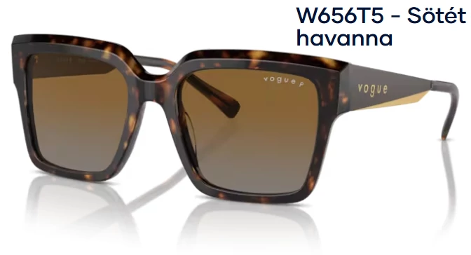 VOGUE VO5553S W656T5 - Sötét havanna NAPSZEMÜVEG