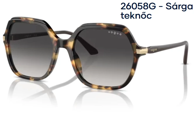 VOGUE VO5561S 26058G - Sárga teknőc NAPSZEMÜVEG
