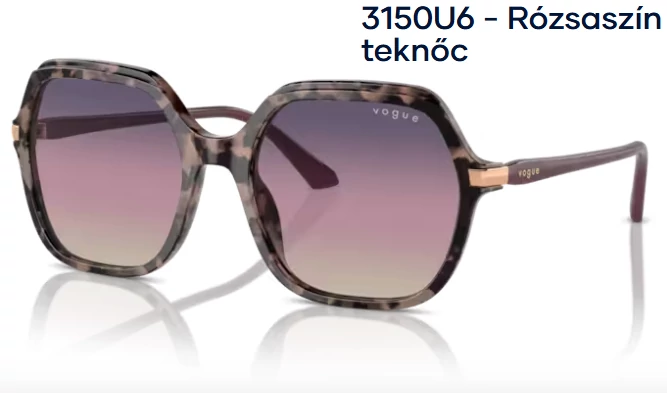 VOGUE VO5561S 3150U6 - Rózsaszín teknőc NAPSZEMÜVEG