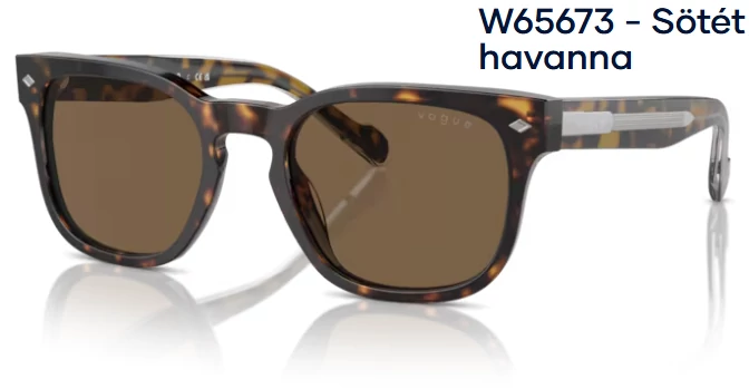 VOGUE VO5571S  W65673 - Sötét havanna NAPSZEMÜVEG 