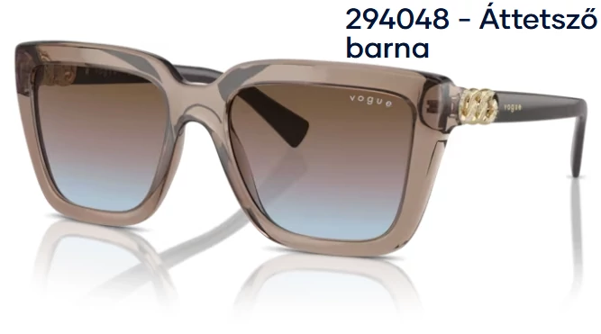 VOGUE VO5575SB 294048 - Áttetsző barna napszemüveg