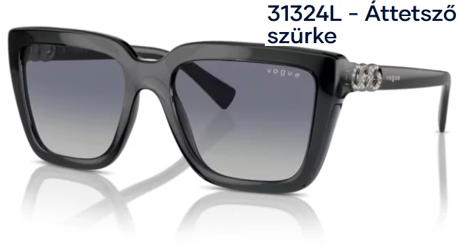 VOGUE VO5575SB 31324L - Áttetsző szürke napszemüveg