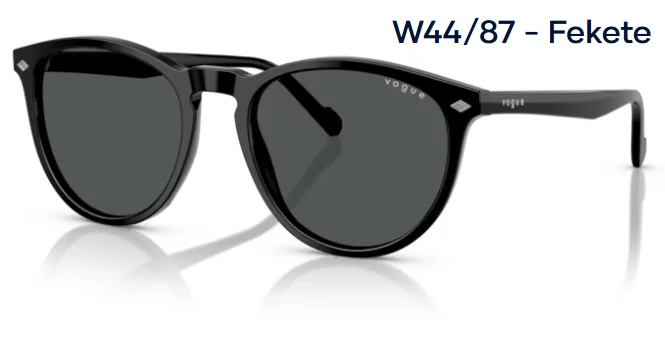 VOGUE VO5599S W44/87 - Fekete NAPSZEMÜVEG