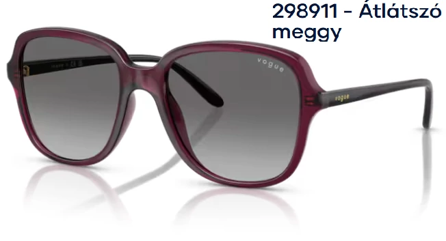 VOGUE VO5601S 298911 - Átlátszó meggy NAPSZEMÜVEG